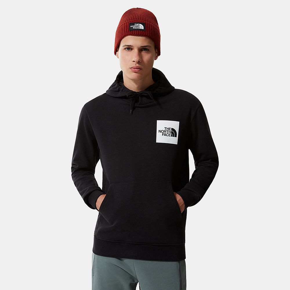 The North Face Hoodie Mens Australia - The North Face Fine Black (EUS-679453)